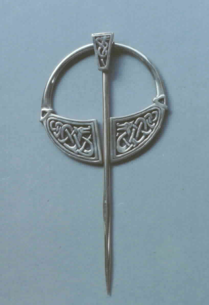 bronze celtic brooch